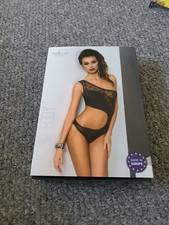 PASSION LINGERIE. BODY PETRA TALLA Black Lingerie Size L /XL
