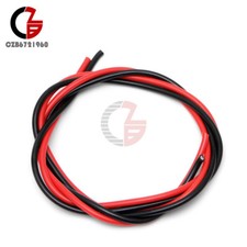 Red  Black 12AWG Gauge Wire Silicone Flexible Copper Stranded Cable for RC