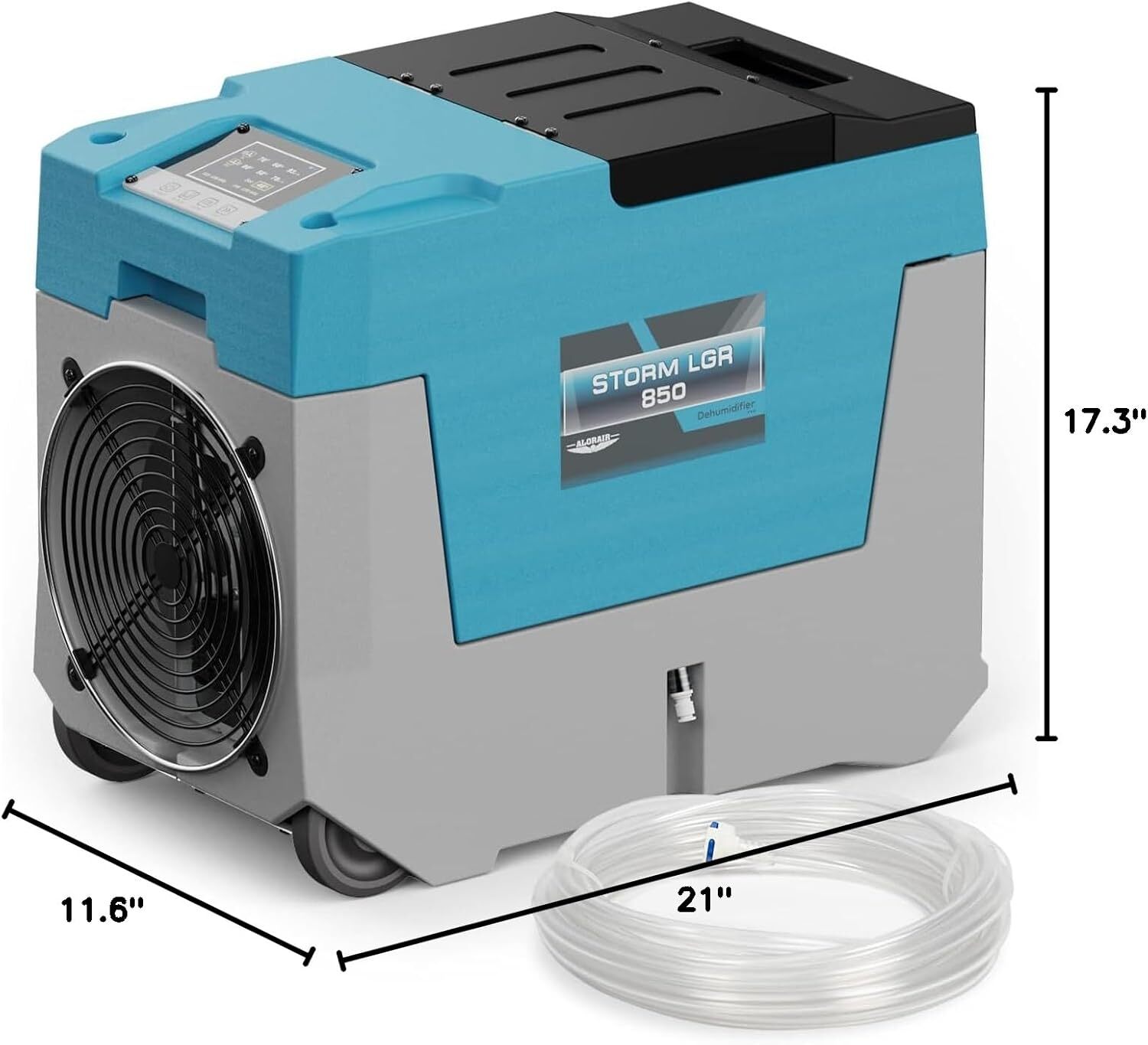 ALORAIR 180 PPD LGR Commercial Dehumidifier with Pump for Homes Basements, Garag