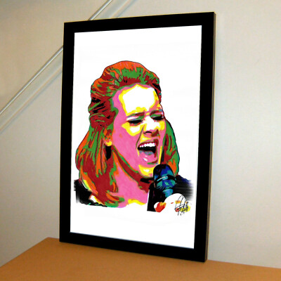Adele Singer Pop Soul Blues Music Poster Print Wall Art 11x17