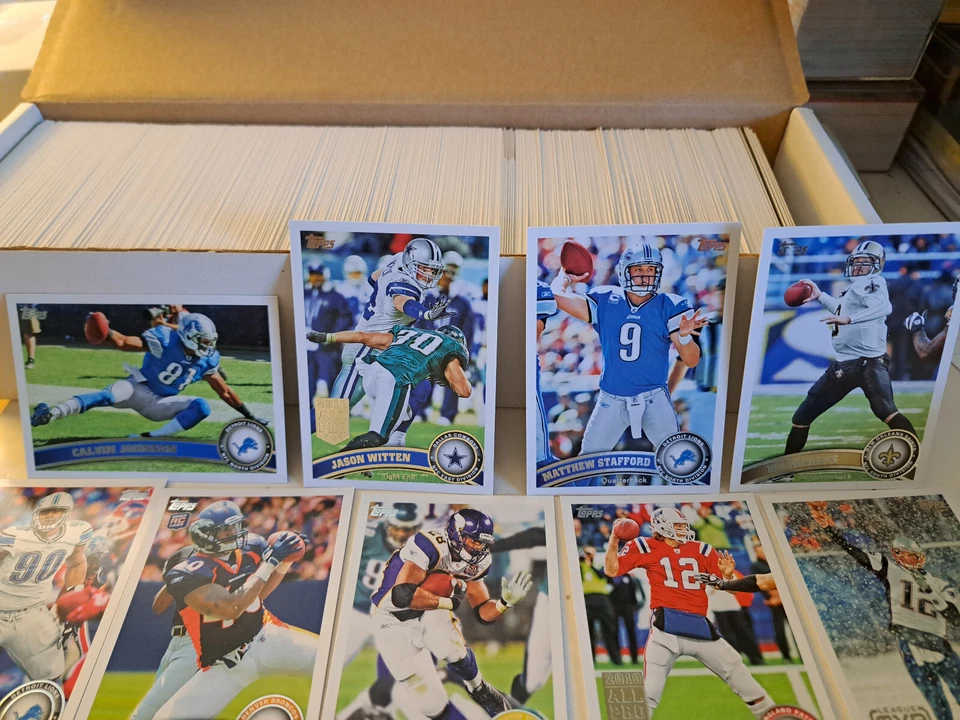 Juego de fútbol americano Topps 2011 sin SP - Kaepernick Murray J.J. Watt radiocontrol más extras Foto 2 de 4