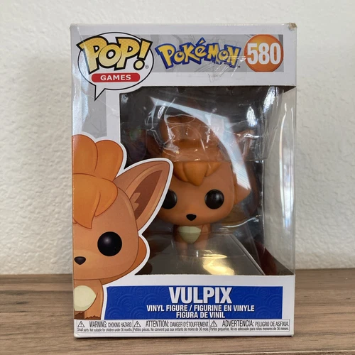 Funko Pop! Vinyl Games Vulpix Pokemon Center Exclusive #580 Vulpix