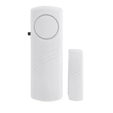 Door Window Wireless Burglar Alarm w/ Magnetic Sensor Home Security Device