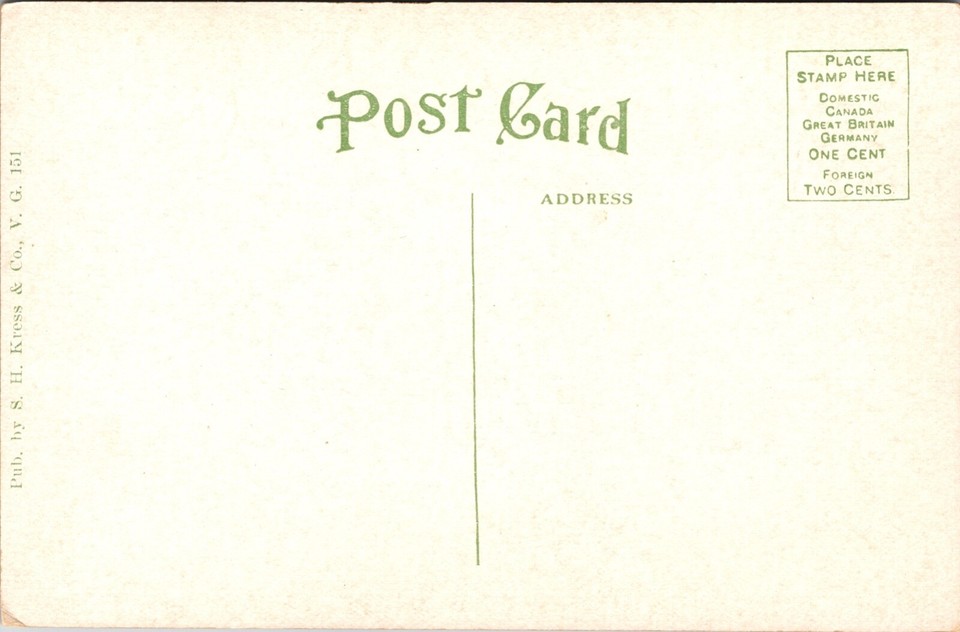 Postcard United States Post Office and Government Building in Valdosta