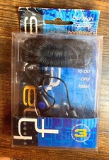 HANDS FREE Single Padded Earpiece Clip-on Microphone NEW in Box