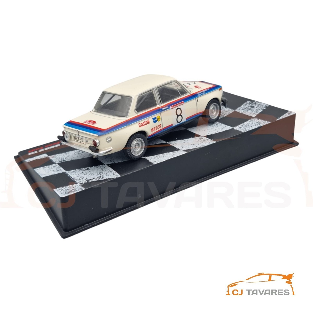 ALTAYA BMW 2002 TH #8 ACHIM WARMBOLD - J TODT RALLY AUSTRALIAN