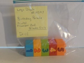 Lego Duplo 10597 Printed 1-5 Bricks Only Disney Mickey Mouse Birthday Parade