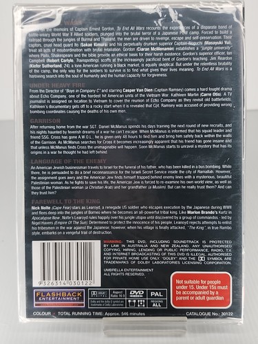 To End All Wars/ Under Heavy FIre/ Garrison/ Language Of The Enemy/ Farewell DVD - Picture 2 of 2
