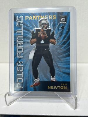 2019 Donruss Optic Power Formulas Cam Newton #PF-10 Carolina Panthers