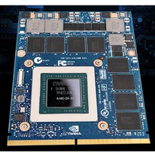 GTX980M Graphics Video Card N16E-GX-A1 8GB GDDR5 For Alienware Clevo MSI HP Dell