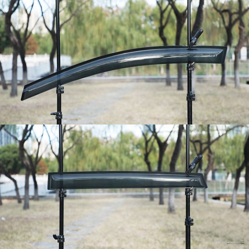 Rain Guards Window Visor Deflector For 2013-2019 Ford Escape Vent Shade 4pc - Picture 8 of 11