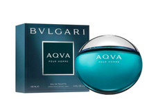 BVLGARI Aqva Pour Homme by Bvlgari EDT Spray for Men 3.4oz New Sealed Box