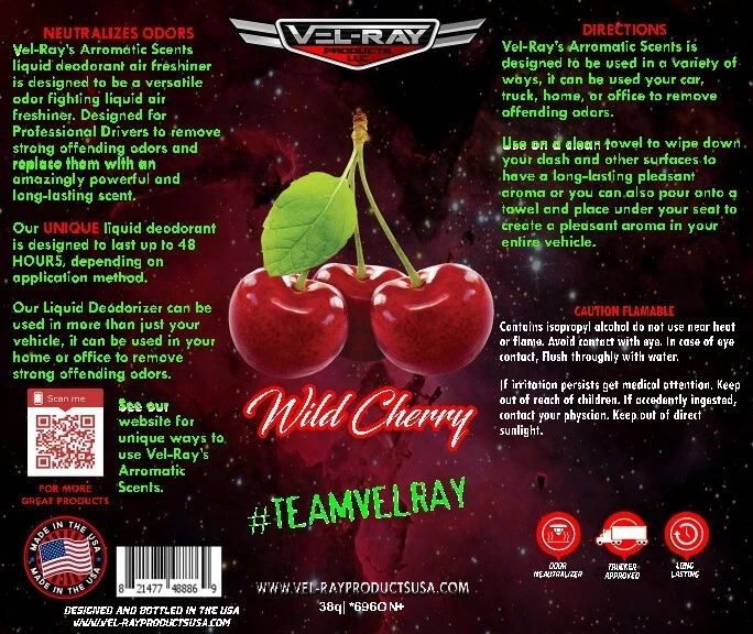 Air freshener Wild cherry 16oz Spray The Best Smell for Vehicle or House - Image 3 of 4