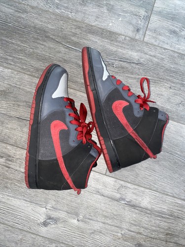 nike dunk high varsity grey