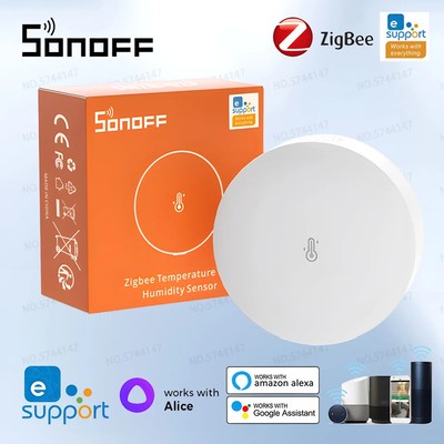 SONOFF SNZB-02P Zigbee Temperature Humidity Sensor Smart Home Thermometer Detect