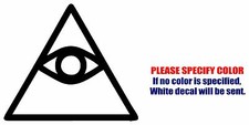 CAO DAI Eye of Providence Graphic Die Cut decal sticker Car Truck Boat Window 9"