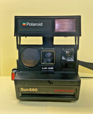 Polaroid Sun 660 Autofocus Instant Camera Vintage Classic NOT TESTED