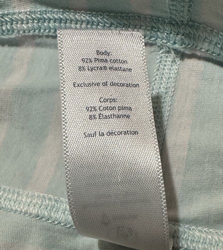Ivivva Fours a Charm Mint Striped Wrap Cardigan Girls Size 14 - Picture 12 of 12