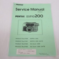 Original PENTAX ESPIO 200 Camera Service Manual