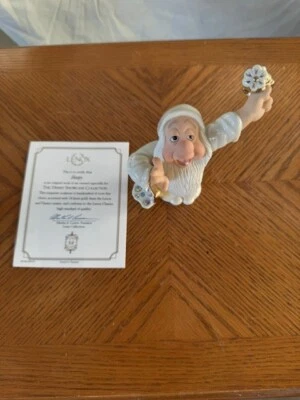 LENOX Disney SLEEPY Figurine With Shovel Gems Snow White Seven Dwarfs - Image 1 of 3