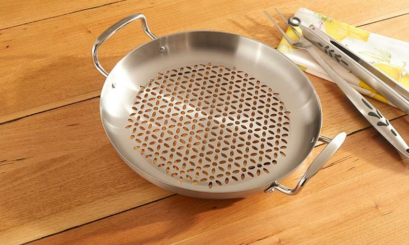 Princess House Barbecue Round Grilling Pan (5862) New In Box Princess House Barbecue Round Grilling Pan (5862) New In Box