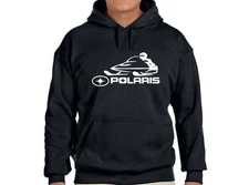 POLARIS Snowmobile HOODIE Hooded Sweatshirt *FREE PRIORITY SHIPPING*