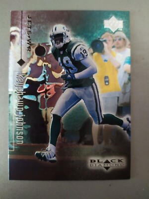 NFL Trading Card Keyshawn Johnson New York Jets Upper Deck 1998