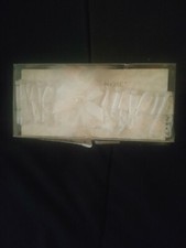 Ladies Garter Belt White With Bow and Pearl New in The Box