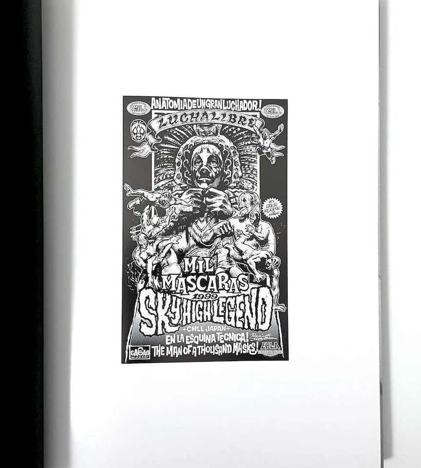 Mil Mascaras Photo Book with Autograph Out-of-Print Japanese Edition - Image 4 of 4