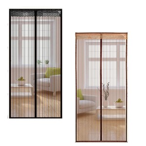 Magnetic Insect Door Net Screen Door Bug Mosquito Fly Insect Mesh Black Or Brown Ebay