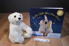 Aurora Polar Bear Beanbag Plush and "On The Night You Were Born" Book 310-2044 