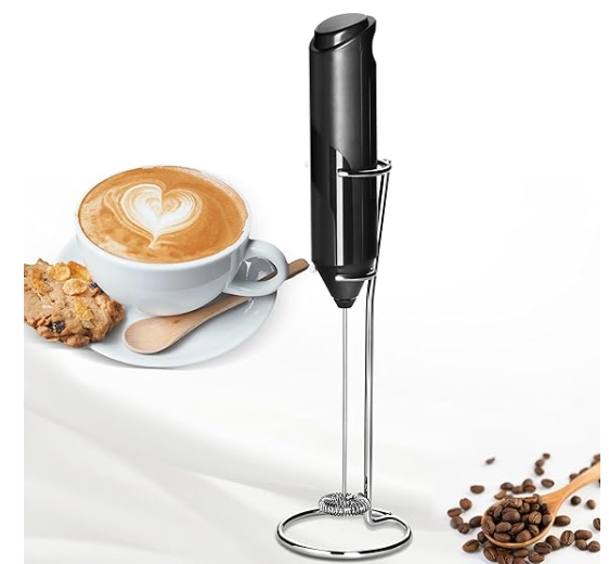 Milk Frother Handheld, Battery Operated Whisk-image