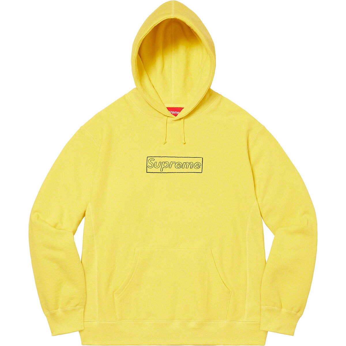 Supreme x KAWS Chalk Logo Hooded Sweatshirt SS21 (SS21SW39) Men Sizes S-XL