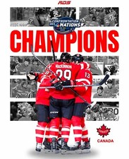 Team Canada Champions 4 Nations Cup NHL Hockey 8x10 photo