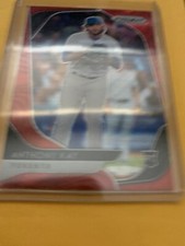 2020 Panini Prizm Baseball Anthony Kay Rc Red Wave /99 Blue Jays #203 ROOKIE