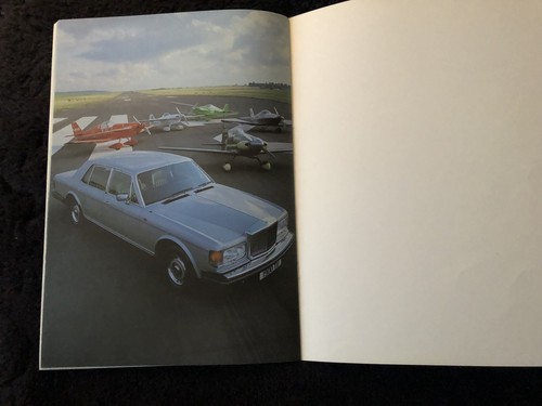 Rolls-Royce Bentley Silver Spirit Mulsanne 1981-82 Dealer Showroom Brochure OEM - Photo 9 sur 9