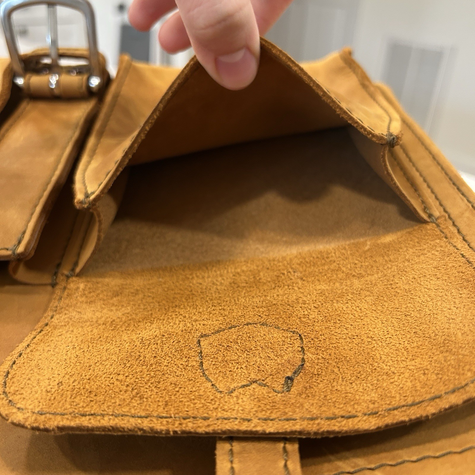 Saddleback Leather Thin Front Pocket Leather Brie… - image 14