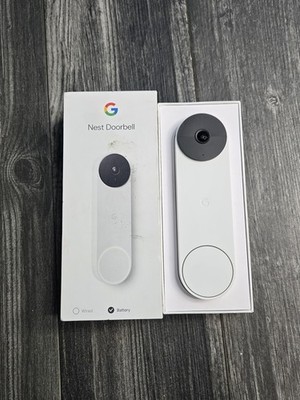 *Warning* Google Nest Battery Doorbell Smart Cam GWX3T- Snow or Gray: See Pics