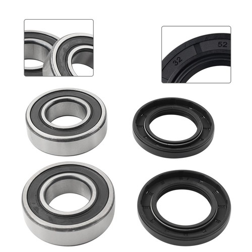 Caltric Front Wheel Bearing & Seal Kit For Suzuki GSX-R750 GSXR750 (2011-2015) – Chrome Plated Metal