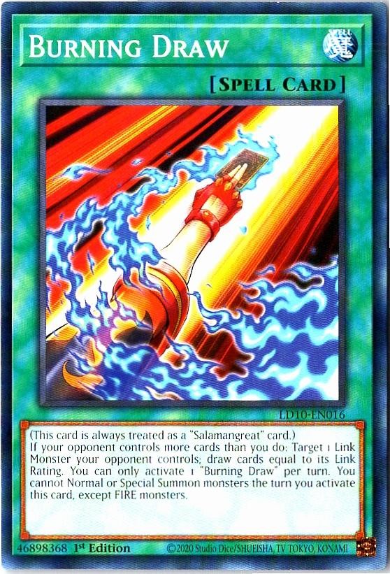 Burning Draw ETCO-EN057 Yu-Gi-Oh 1st Edition