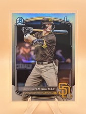 2025 Bowman Draft Chrome Ryan Wideman #BDC-190 1st Bowman Refractor Padres