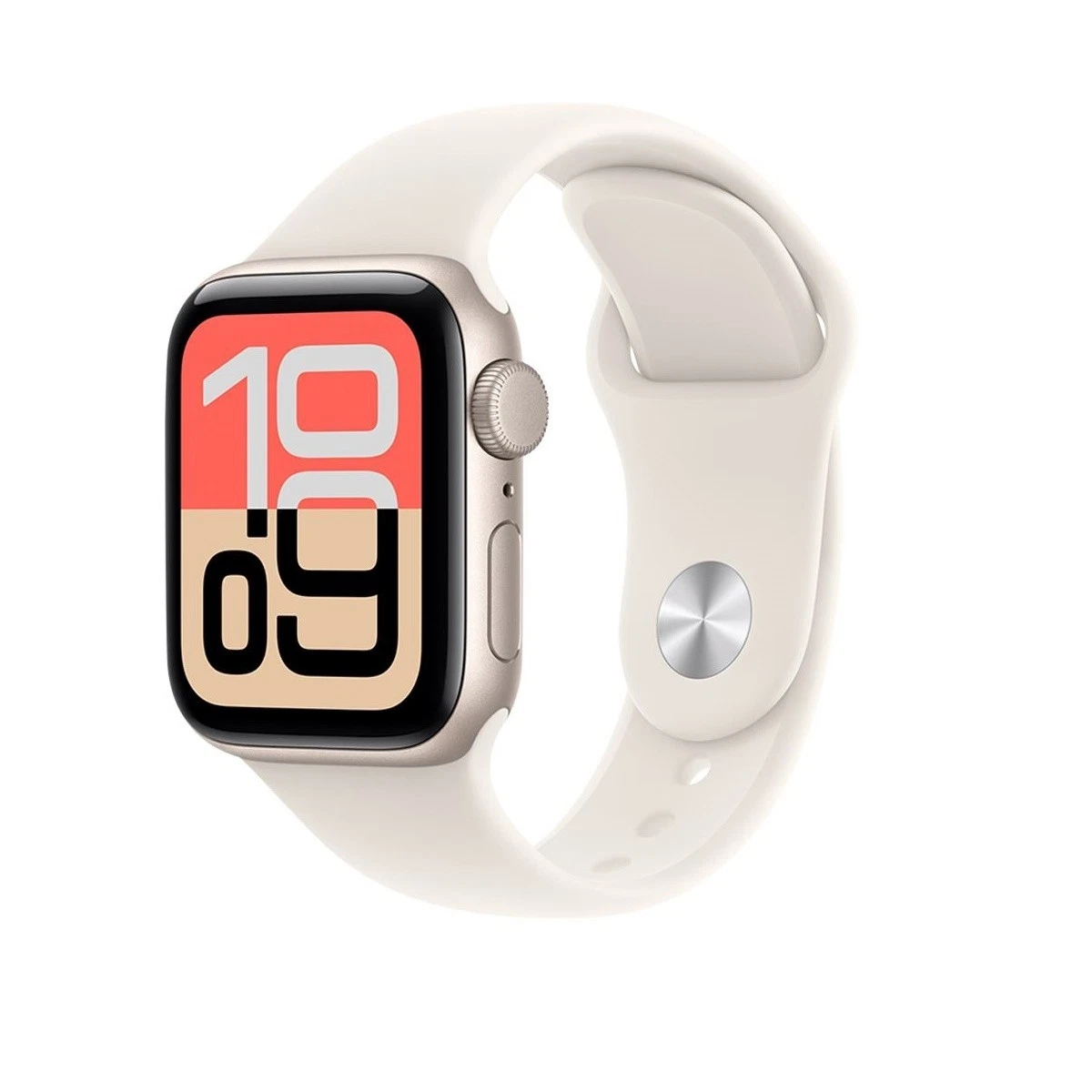 Apple Watch SE 3 40mm GPS Starlight Aluminum Case Starlight Sport Band MEH34LW/A
