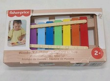 Fisher Price Xylophone Wooden Musical Instrument Developmental Toddler Toy 2 