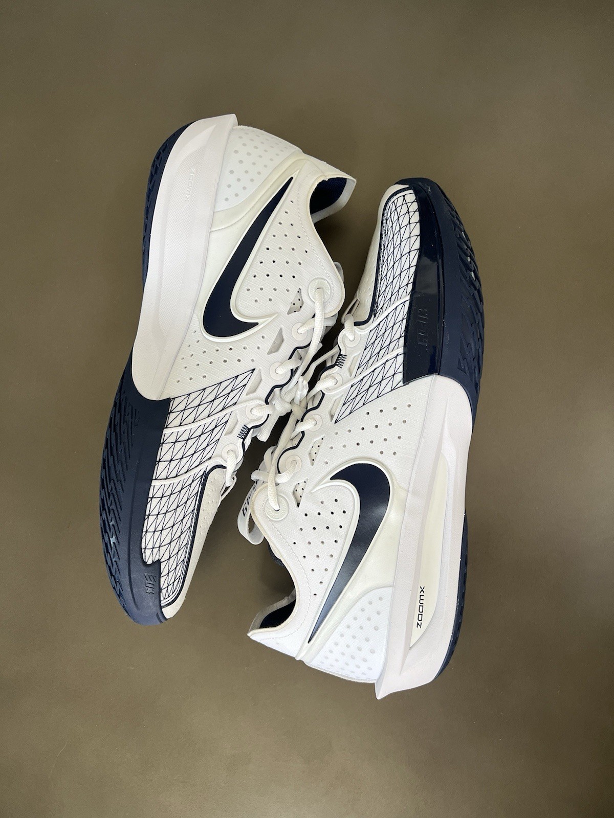 SAOLA Scarpe da basket Nike GT Cut 3 HJ7022 100 bianche marine da uomo taglia 16