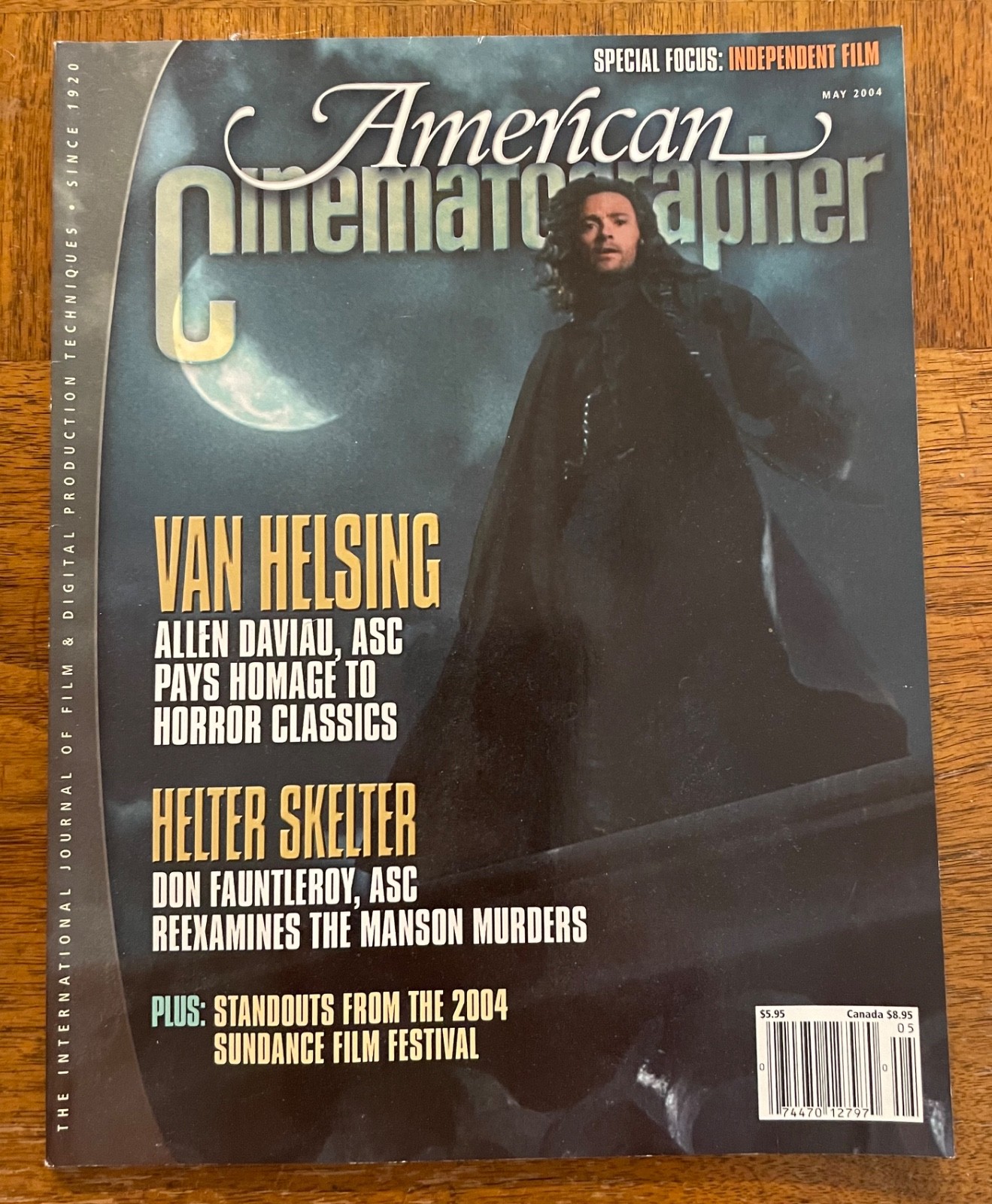 American Cinematographer- May 2004 - Van Helsing. Helter Skelter.