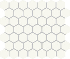Matte Arctic White 12" Mosaic Tile - 12 Cases for Stunning Design