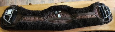 Mattes Lammfell Sattelgurt Western Mondgurt 75 cm