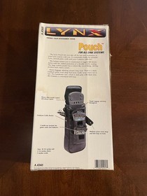 Atari Lynx Pouch Case NIB Original Lynx Tall Poor Condition Box