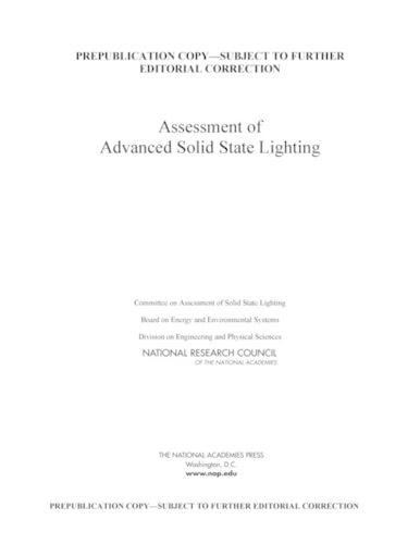 Assessment of Advanced Solid-State Lighting by  National Rese... - 9780309270113