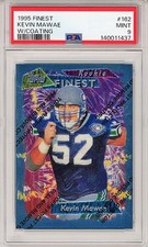 1995 -KEVIN MAWAE- PSA 9 Topps Finest Seahawks HOF Rookie Football Card - RC. rookie card picture